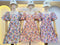Summer Floral Puff Sleeves Dresses
